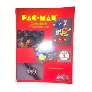 Pac-Man Collectible Paperback Resource Guide Mancave Game Room Coffee Table